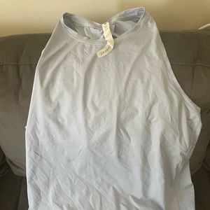 Lululemon tank, open tie back